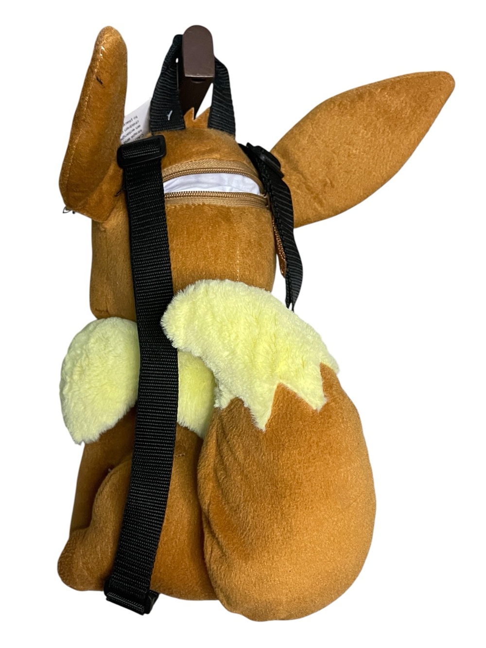 NWT Authentic Eevee Plush Backpack – Cute & Soft Pokémon Character Bag - Picture 7 of 9
